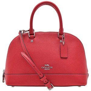 Coach Red Large  Sierra Satchel